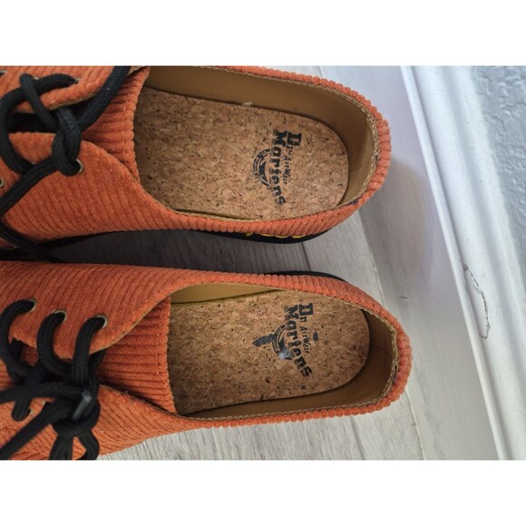 Dr. Martens 1461 Corduroy Oxfords Rust Tan Orange Low Top Shoes main image 7